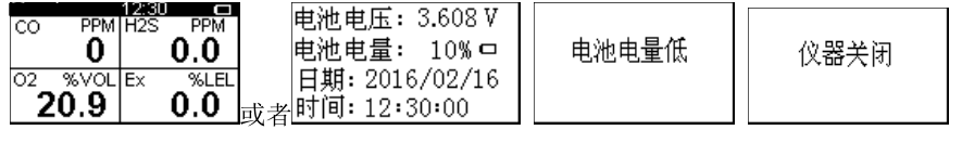 Yuante YT-1200H 4-in-1 Gas Detector Operating Instructions with Figure 11