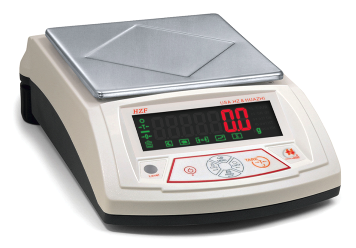 Huazhi HZF-B3000 precision balance display diagram