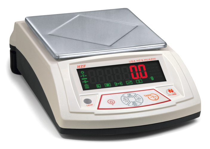 Huazhi HZF-B6000 precision balance display diagram