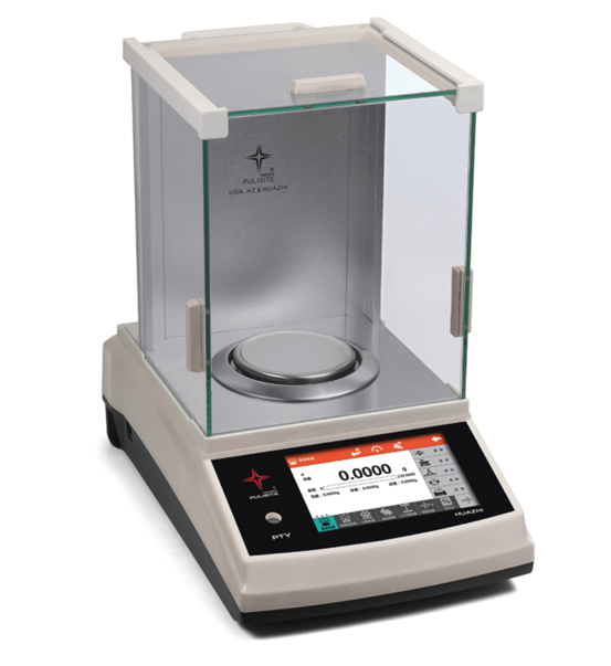 Huazhi PTY-124/223 professional analytical balance display diagram