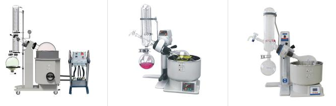 What is the composition system of the rotary evaporator? Picture 1