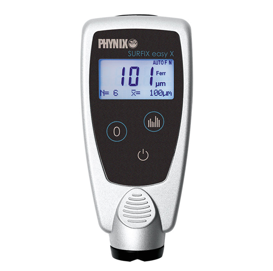 PHYNIX Easy x I-F HR Coating Thickness Gauge Detail Figure 1