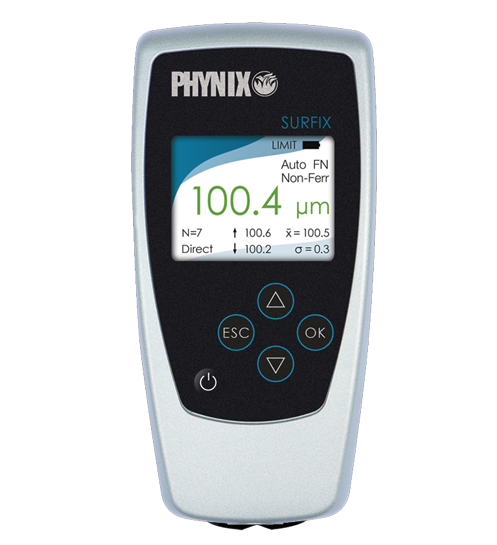 PHYNIX Surfix SX-F1.5 coating Thickness Gauge details Figure 1