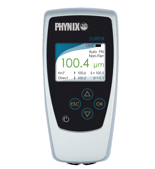 PHYNIX Surfix SX-FN1.5 coating Thickness Gauge details Figure 1