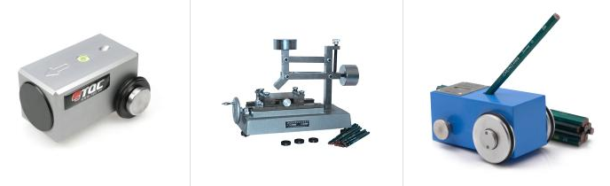 The type of scratch hardness and the working method of the pencil Hardness Tester with picture 1