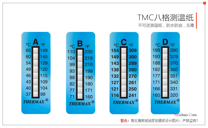 How much do you know about these brands of temperature measuring stickers on the market?  Picture 2