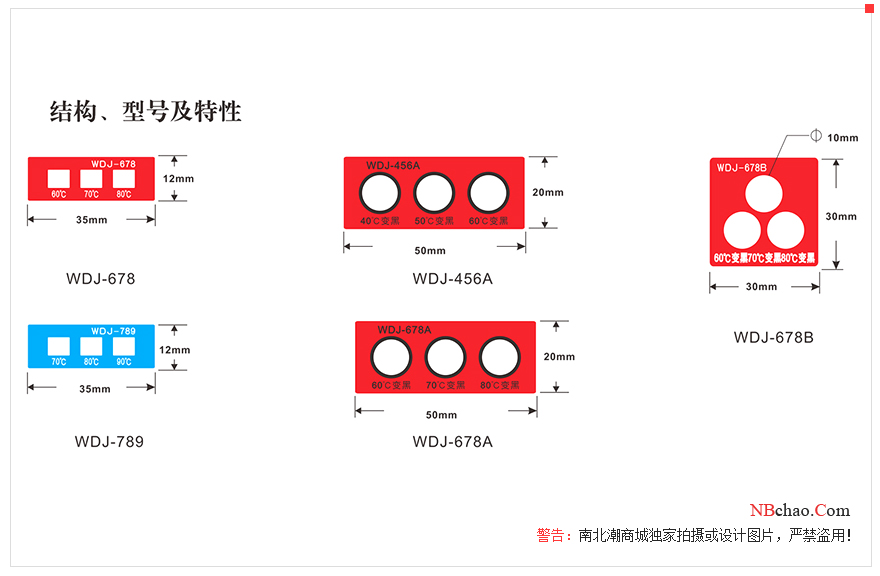 How much do you know about these brands of temperature measuring stickers on the market?  Picture 10