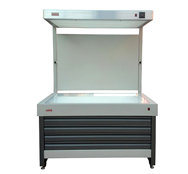 Detail Figure 1 of the Jinputt Transflective Deluxe Standard Light Source Table