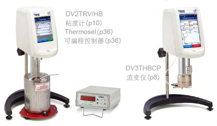 Which Brookfield Rotational Viscometer does the adhesive industry recommend? Picture 1