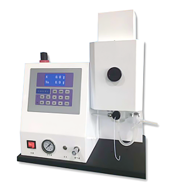 Shanghai Jingqi 6400A flame photometer display