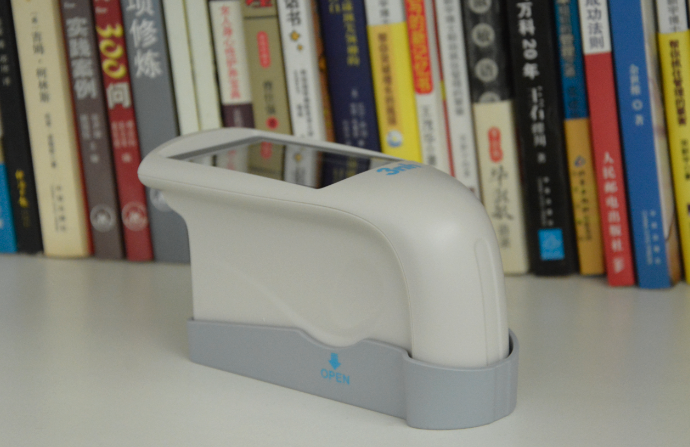 The application of gloss meter in the detection of impurity gloss is shown in Figure 1