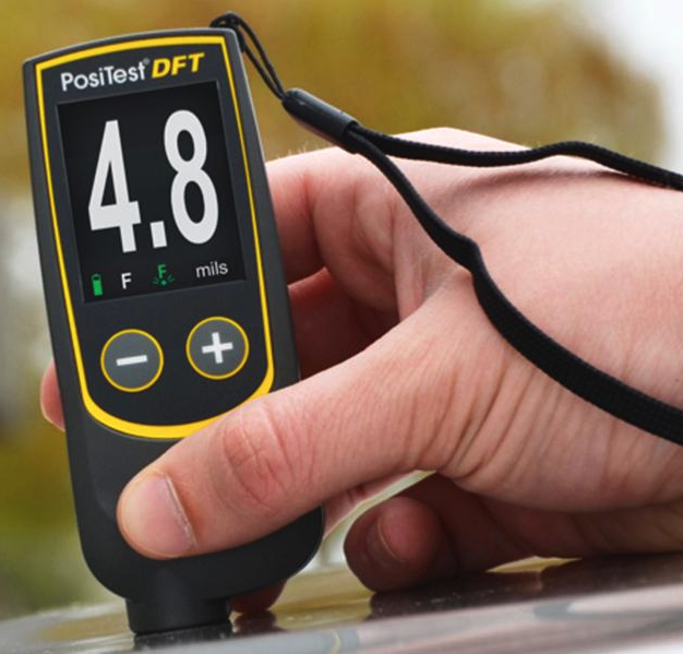 Analysis of thickness measurement method for coating thickness measurement with Figure 1