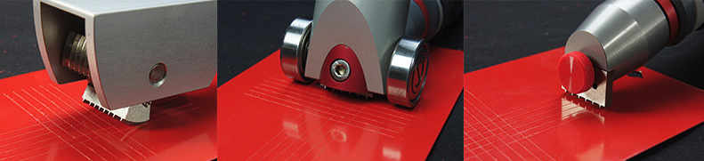 Adhesion Figure 1 for Mechanical Properties Test of Powder Coatings