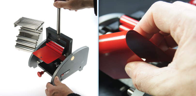 Flexibility of powder coating mechanical properties test Figure 2