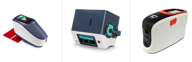 How is gloss taken into account when measuring color?  Picture 1