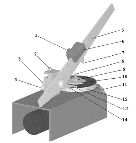 MODERNER HY-V Scratch Tester Details Figure 1