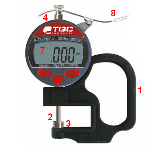 Holland TQC SP1570 Duplicate Tape Tester Operating Instructions with Figure 1