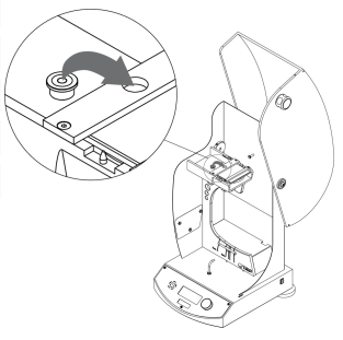 How to install and set up the Dutch TQC SP0500 pendulum Hardness Tester? Picture 7