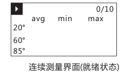 How to operate the different measurement modes of 3nh 3nh YG gloss meter? Picture 11