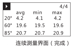 How to operate the different measurement modes of 3nh 3nh YG gloss meter? Picture 14