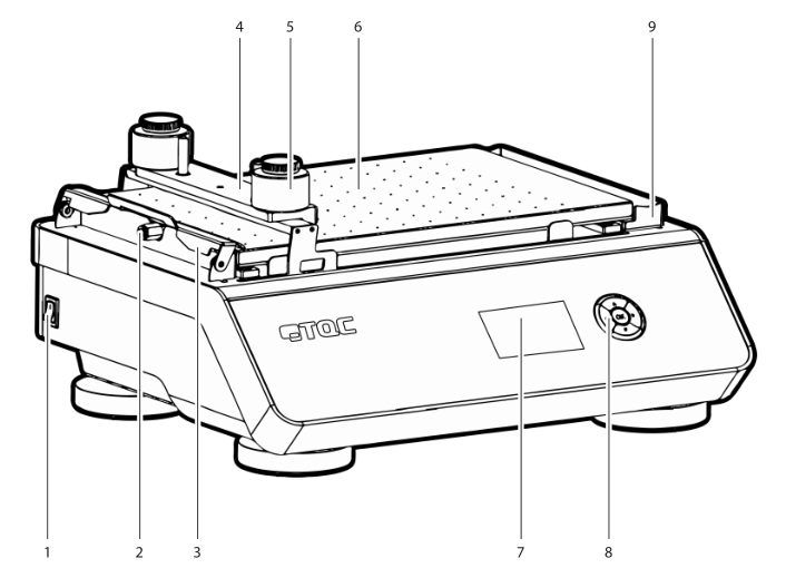 The operation method steps of the small coating machine in the TQC laboratory in the Netherlands are shown in Figure 1