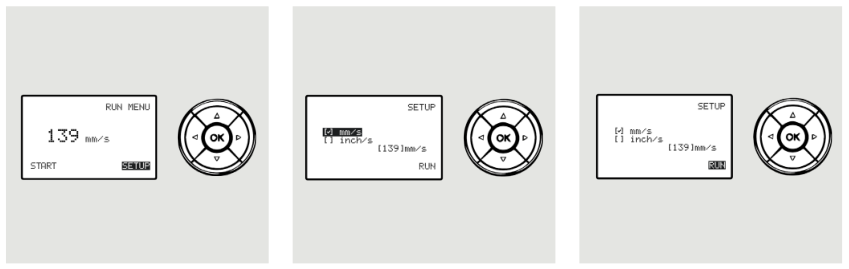 The operation method steps of the small coating machine in the TQC laboratory in the Netherlands are shown in Figure 5