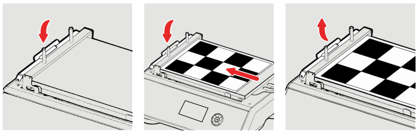 The operation method steps of the small coating machine in the TQC laboratory in the Netherlands are shown in Figure 6