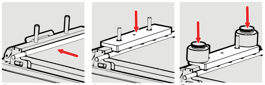 The operation method steps of the small coating machine in the Dutch TQC laboratory are shown in Figure 12
