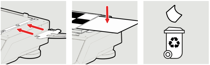 Figure 13 of the operation method steps of the small coating machine in the TQC laboratory