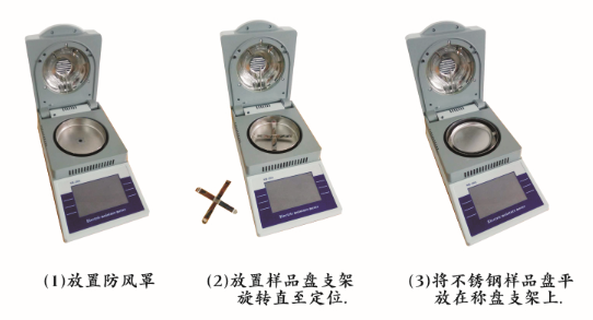 Jingqi DHS Halogen Moisture Meter Operation Manual with Figure 1