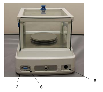 Adam SAB & SPB electronic balance structure diagram 2