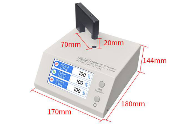 Linshang LS108A Lens Transmittance Meter Details Figure 1