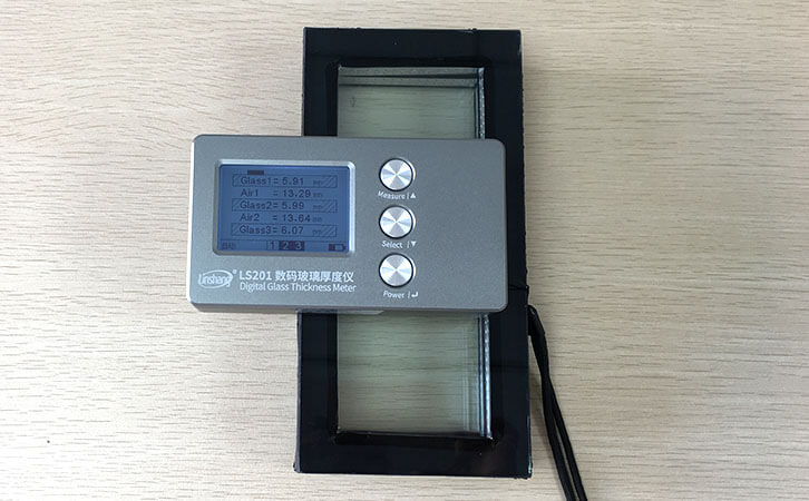 Linshang LS201 Glass Thickness Gauge How thick can Linshang LS201 glass Thickness Gauge measure insulating glass? Picture 1