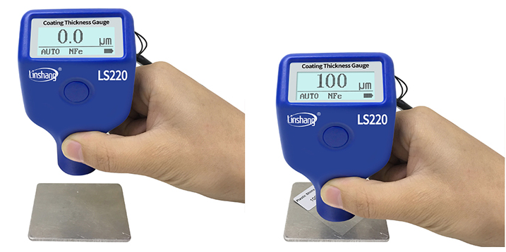 Linshang LS220 paint film meter does not need to be calibrated