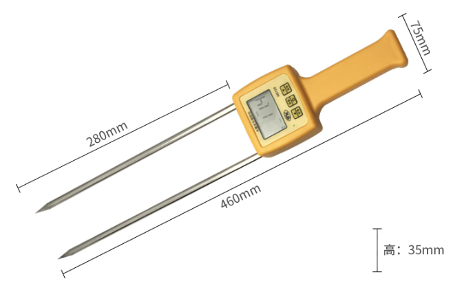 Qingdao Tuoke HS125 Sawdust Moisture Meter Details Figure 1