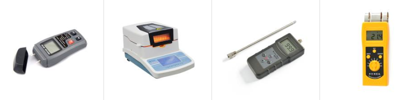 The principles of two different measurement techniques for moisture determination are shown in Figure 1