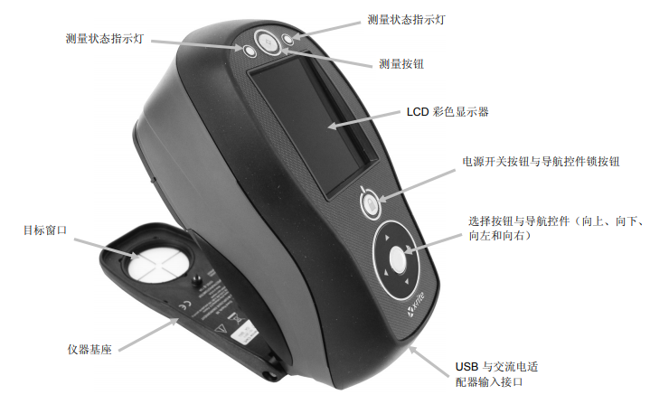 X-Rite Ci60 portable Colorimeter real shot high-definition picture appreciation with picture 1