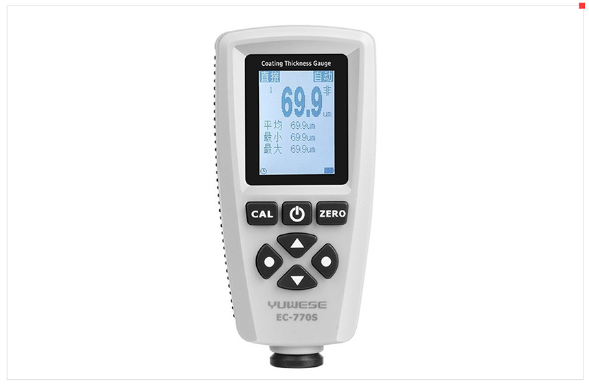 Several test methods for coating dry film thickness with Figure 2