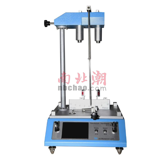What hardness is affected by the pendulum damping test?  Picture 1