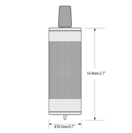 Detail Figure 2 of the Defelsko PRBSHDA Shore Hardness Tester Probe
