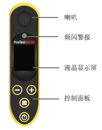 Detail 2 of the Defelsko PosiTest HHD High Pressure Leak Spot Detector