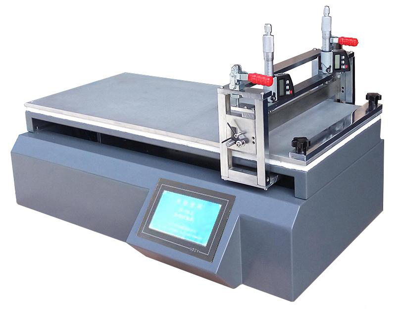 How to adjust the coating film thickness of the small laboratory coater? Picture 1