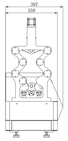 Detail Figure 3 of Nascent Electronics' FlexTest-C-R2R multi-spindle winding fixture