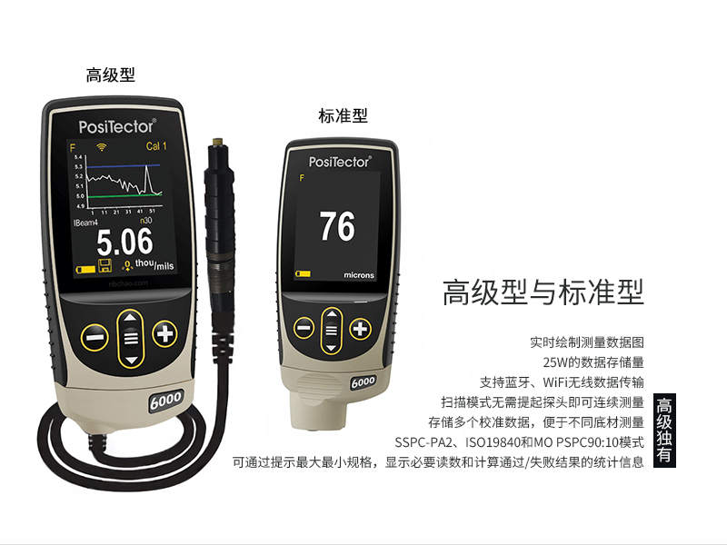 Detail 6 of the Defelsko Positector 6000 FJS1 Coating Thickness Gauge