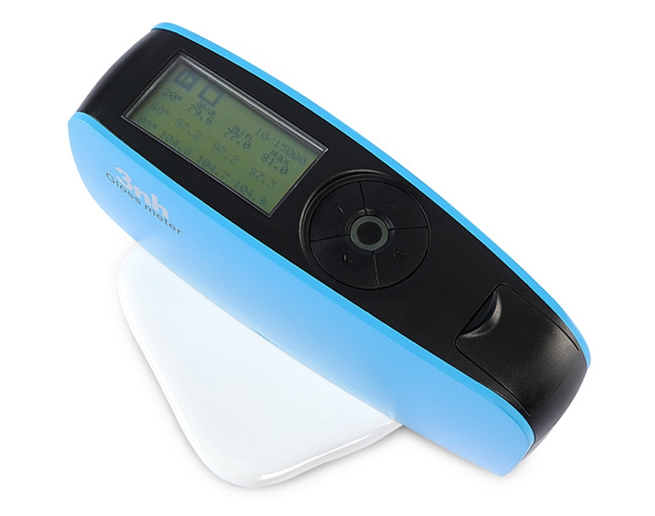 3nh/3nh YG268 three-angle gloss meter display