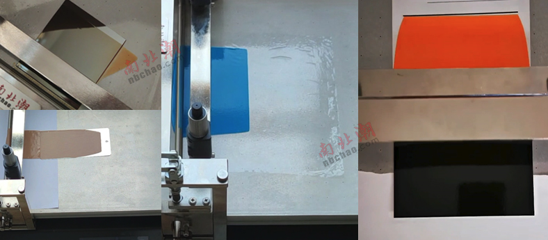 Don't want to overturn the coating film, don't ignore the points of experimenting with scraping with a small coating machine!  Picture 1