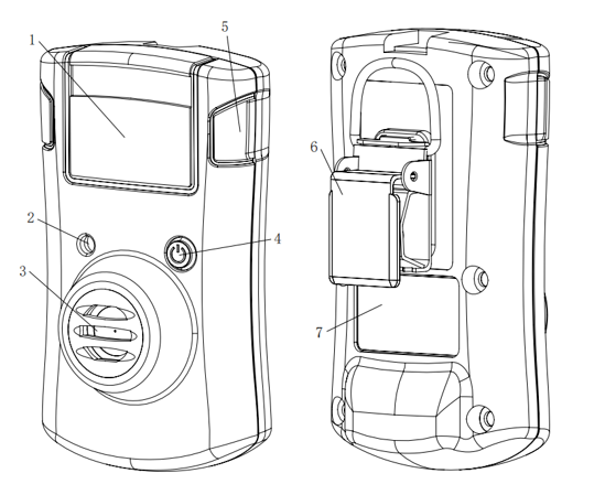 Markor Max MK-611(CO) Portable Single Gas Detector Details Figure 1