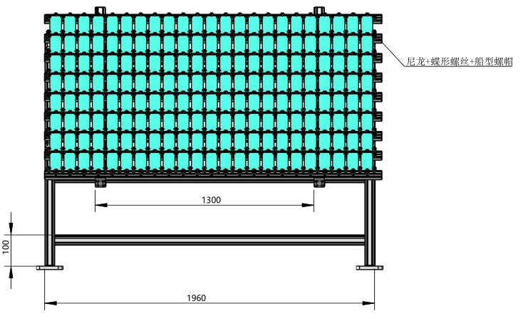 Details of MODERNER XD-746 drying rack 2