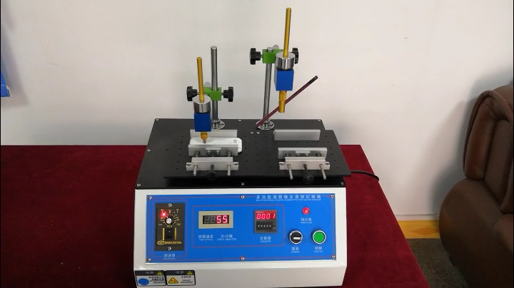 Alcohol wear-resistant testing machine operation demonstration video with picture 2