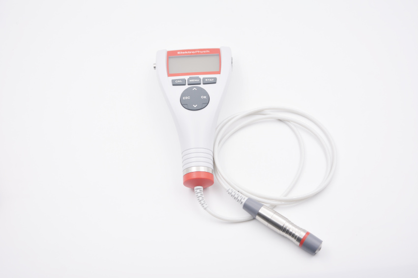 Application of coating Thickness Gauge in textile material measurement with picture 1